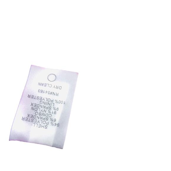 3765 PURPLE Shift Dress Womens 16 Lace Long Sleeve Knee Length Elegant Chiccore - Picture 10 of 10